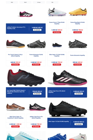 Intersport Kopačky a míče - 3. 5. 2026
