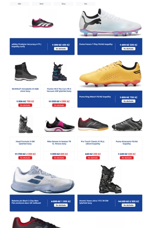 Intersport Boty - 3. 5. 2026
