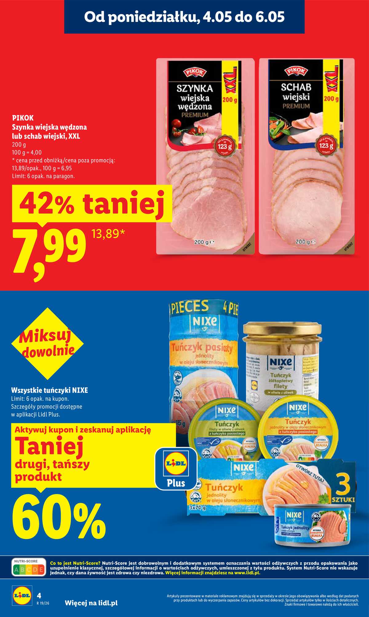 Leták Lidl Polsko 4.5.-6.5.2026 - Zpravodaj platný od 04.05 do 06.05 strana 4