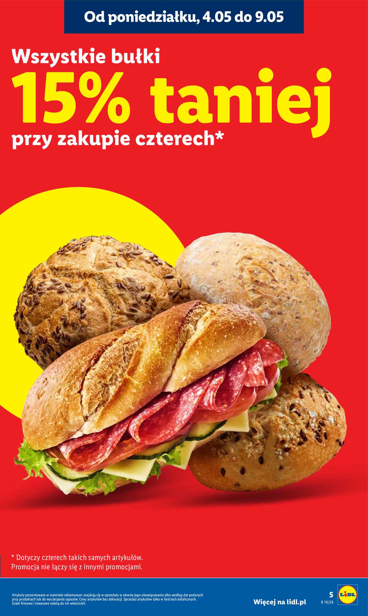 Leták Lidl Polsko 4.5.-6.5.2026 - Zpravodaj platný od 04.05 do 06.05 strana 5