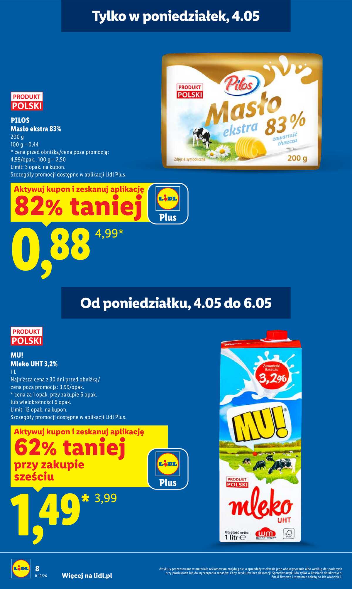 Leták Lidl Polsko 4.5.-6.5.2026 - Zpravodaj platný od 04.05 do 06.05 strana 8