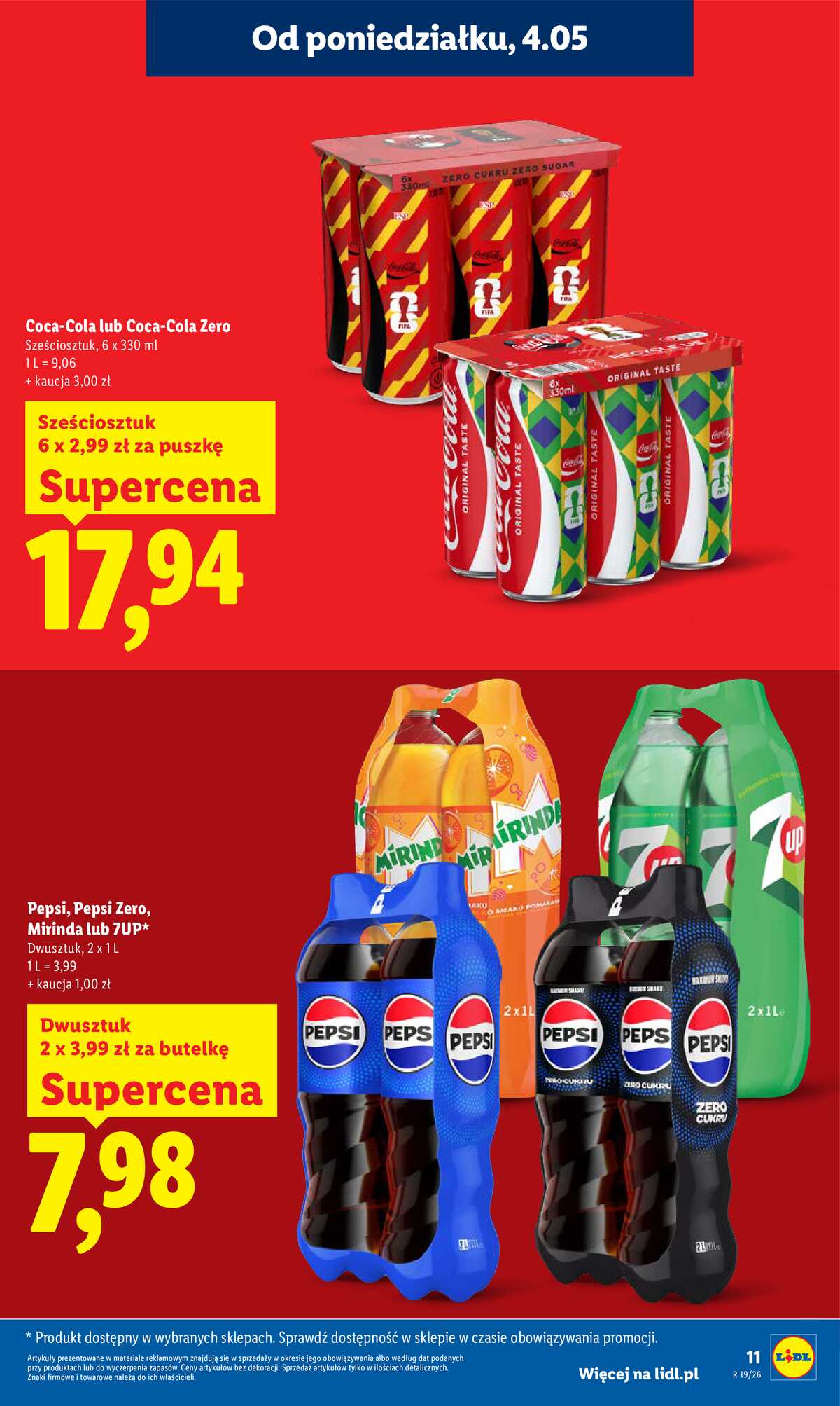 Leták Lidl Polsko 4.5.-6.5.2026 - Zpravodaj platný od 04.05 do 06.05 strana 11