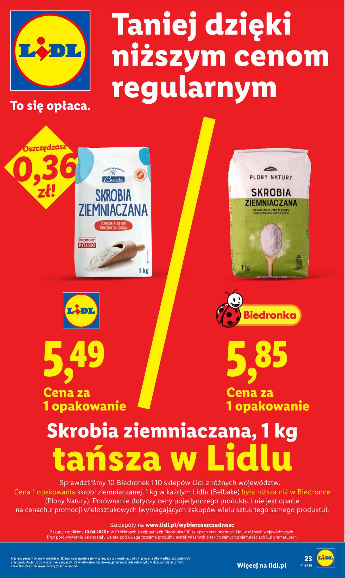 Leták Lidl Polsko 4.5.-6.5.2026 - Zpravodaj platný od 04.05 do 06.05 strana 23