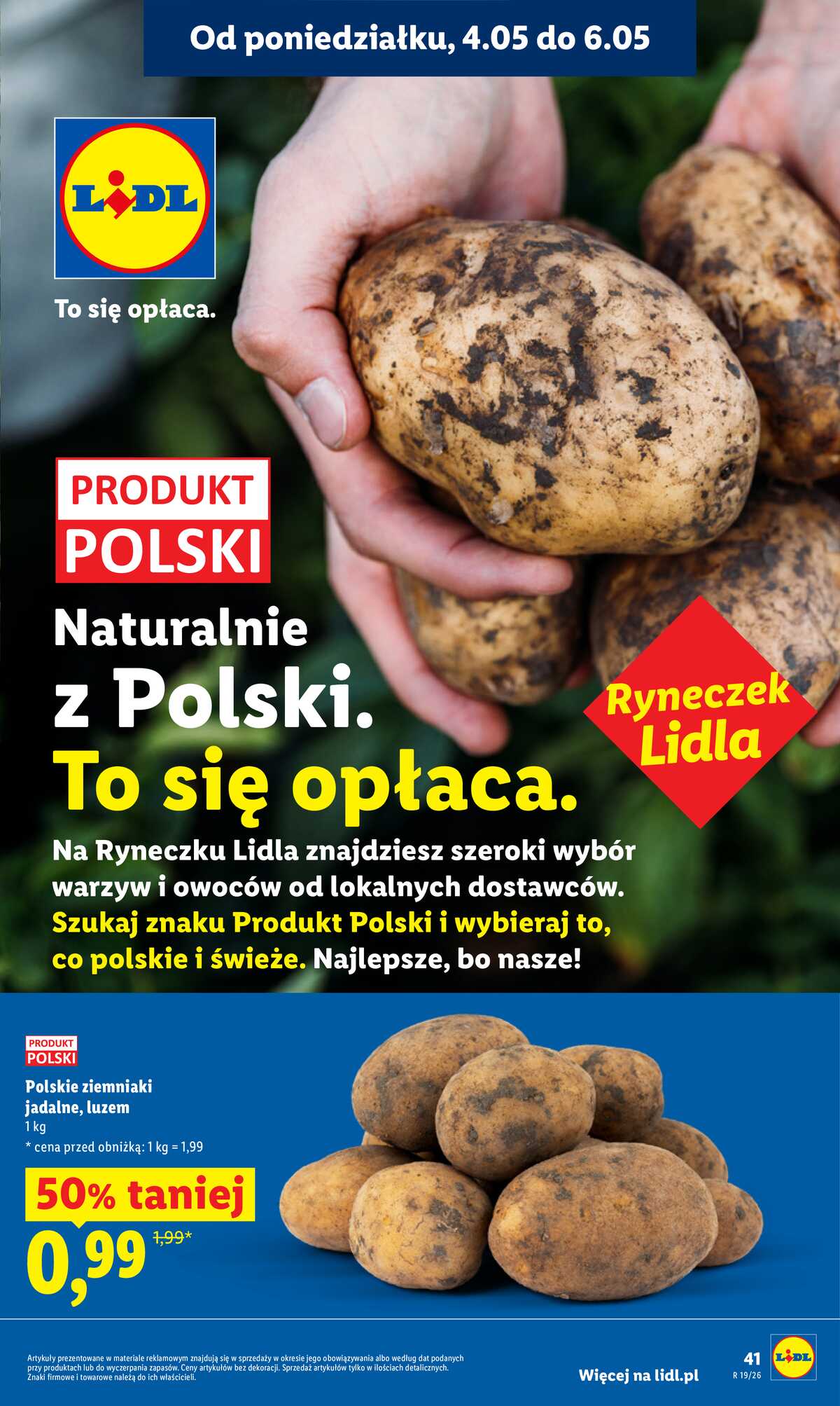 Leták Lidl Polsko 4.5.-6.5.2026 - Zpravodaj platný od 04.05 do 06.05 strana 41