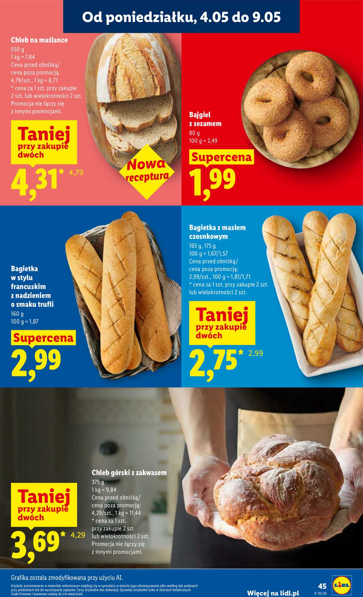 Leták Lidl Polsko 4.5.-6.5.2026 - Zpravodaj platný od 04.05 do 06.05 strana 47