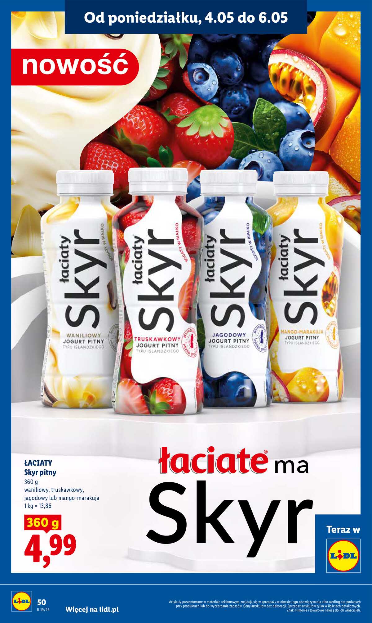 Leták Lidl Polsko 4.5.-6.5.2026 - Zpravodaj platný od 04.05 do 06.05 strana 52