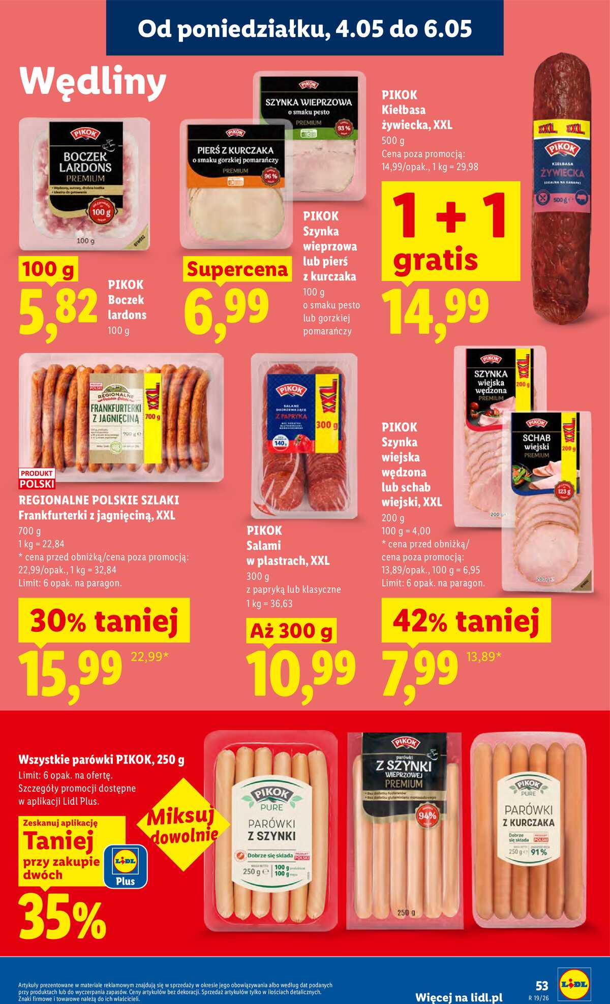 Leták Lidl Polsko 4.5.-6.5.2026 - Zpravodaj platný od 04.05 do 06.05 strana 57