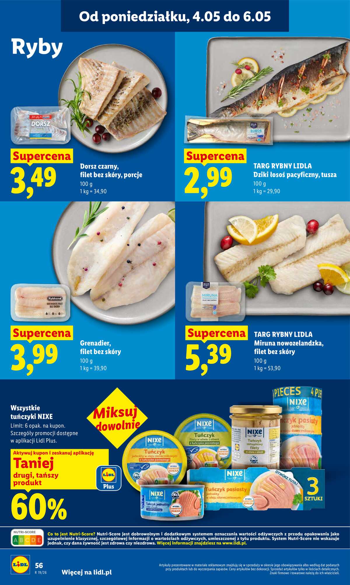 Leták Lidl Polsko 4.5.-6.5.2026 - Zpravodaj platný od 04.05 do 06.05 strana 60