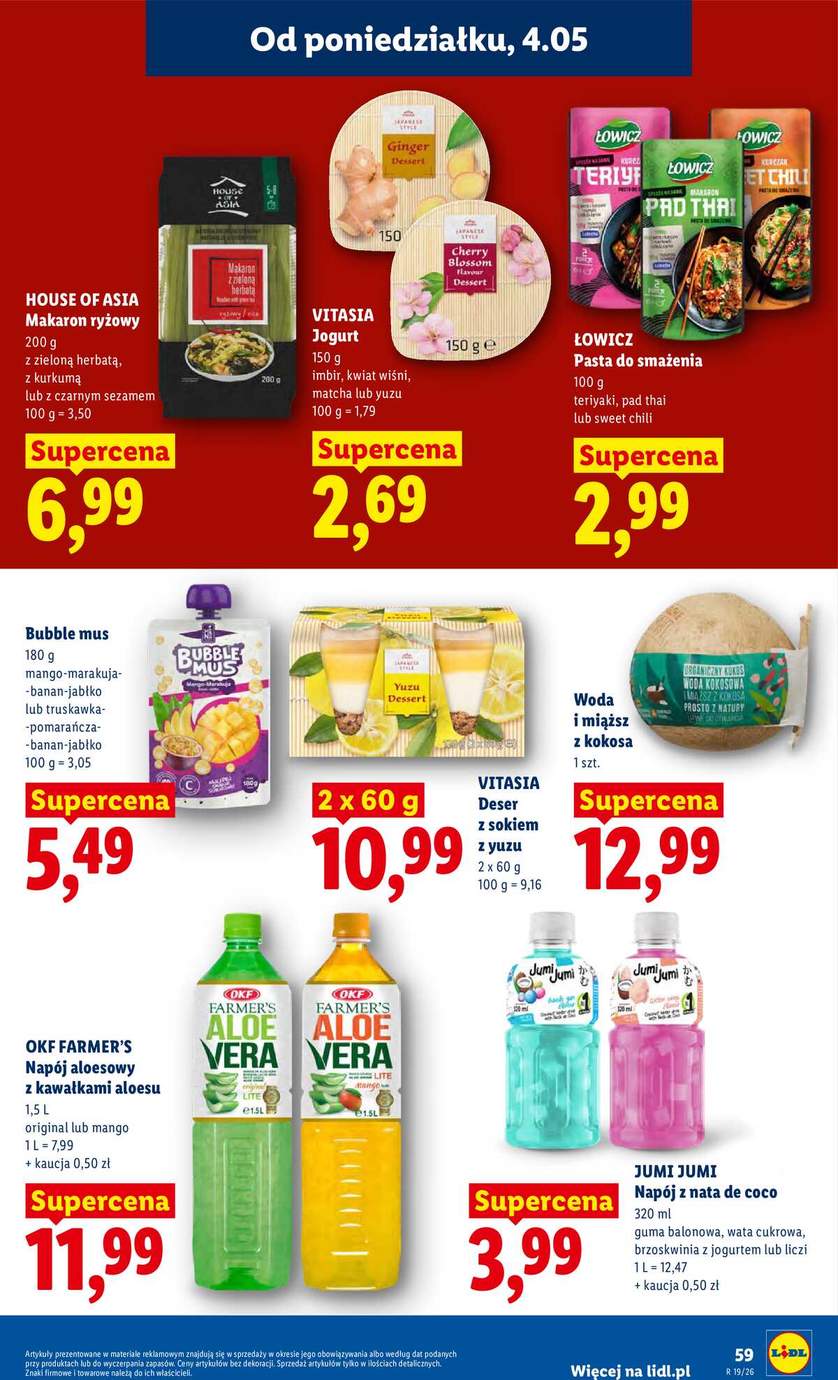 Leták Lidl Polsko 4.5.-6.5.2026 - Zpravodaj platný od 04.05 do 06.05 strana 63