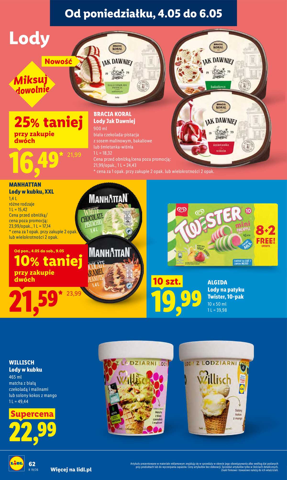 Leták Lidl Polsko 4.5.-6.5.2026 - Zpravodaj platný od 04.05 do 06.05 strana 66