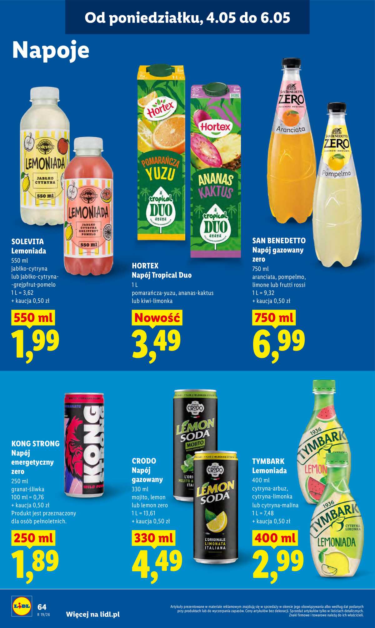 Leták Lidl Polsko 4.5.-6.5.2026 - Zpravodaj platný od 04.05 do 06.05 strana 68