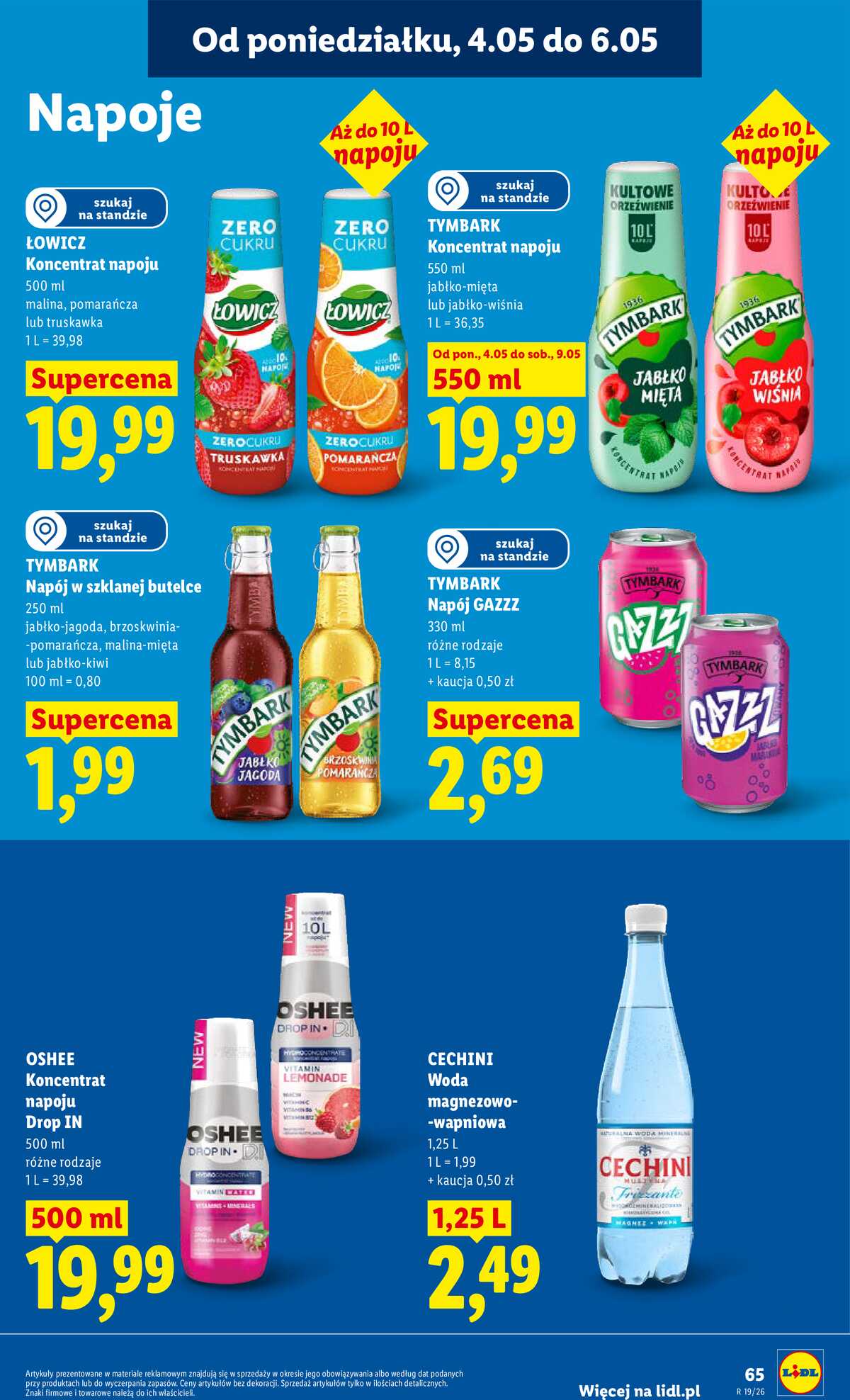 Leták Lidl Polsko 4.5.-6.5.2026 - Zpravodaj platný od 04.05 do 06.05 strana 69