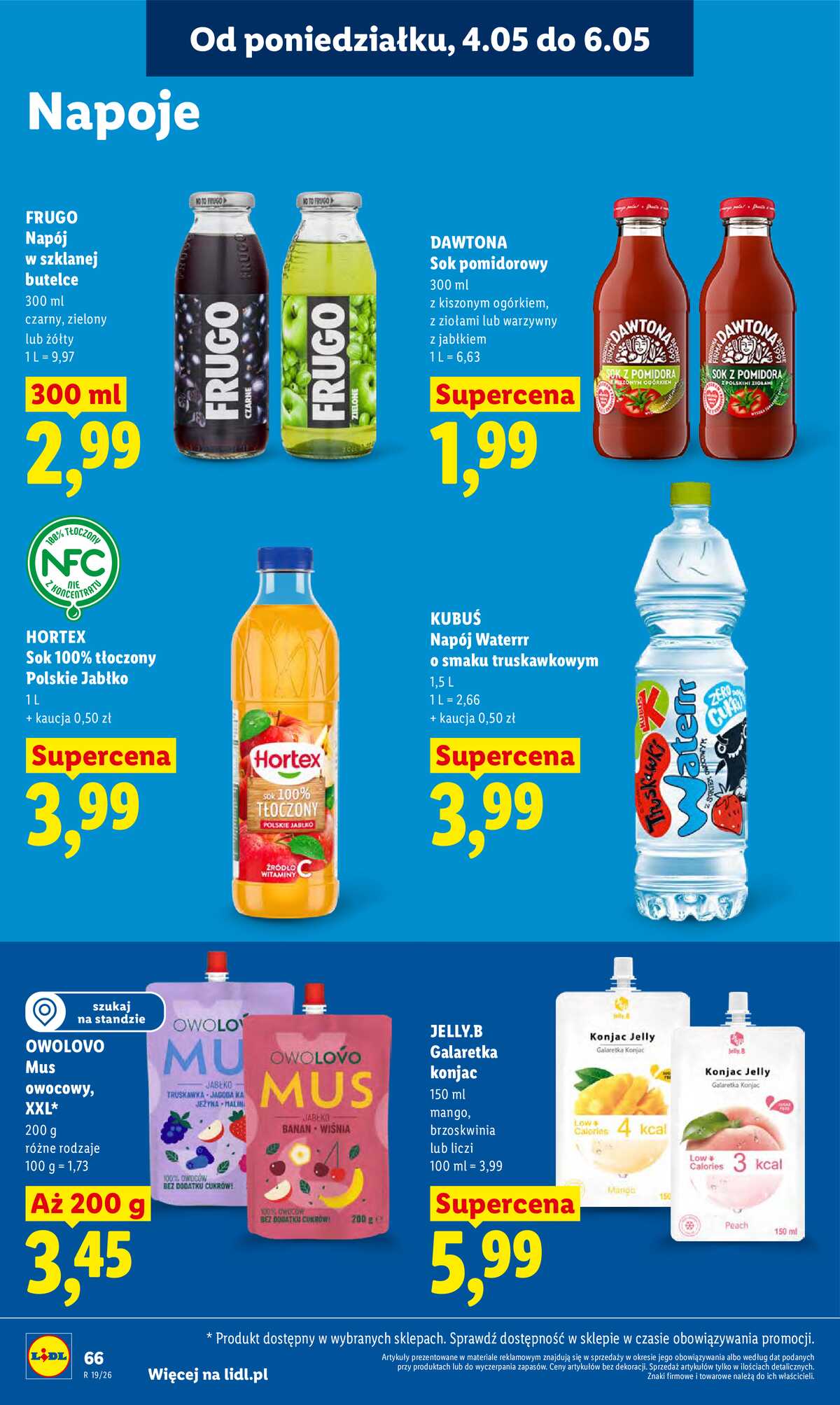 Leták Lidl Polsko 4.5.-6.5.2026 - Zpravodaj platný od 04.05 do 06.05 strana 70