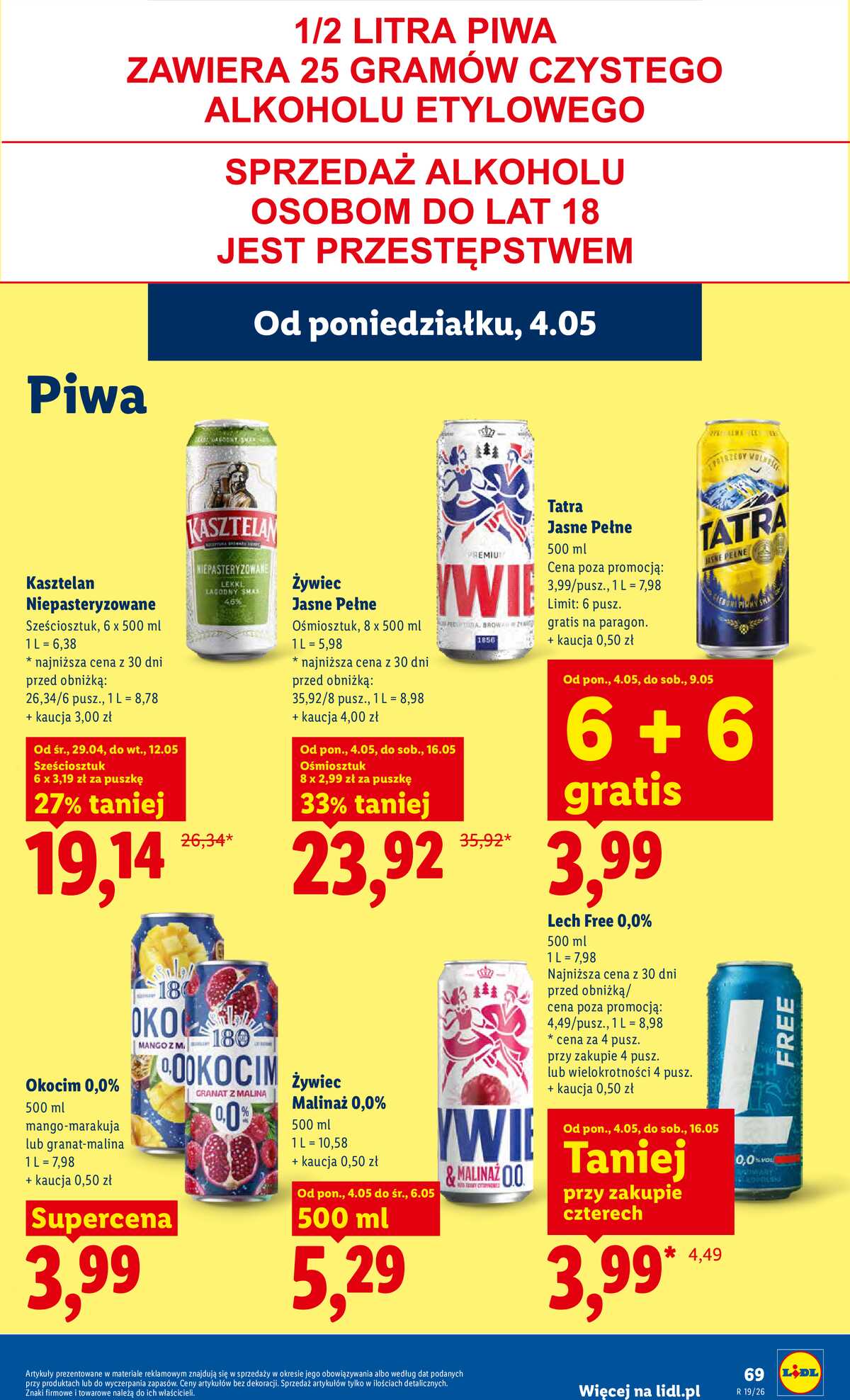 Leták Lidl Polsko 4.5.-6.5.2026 - Zpravodaj platný od 04.05 do 06.05 strana 75
