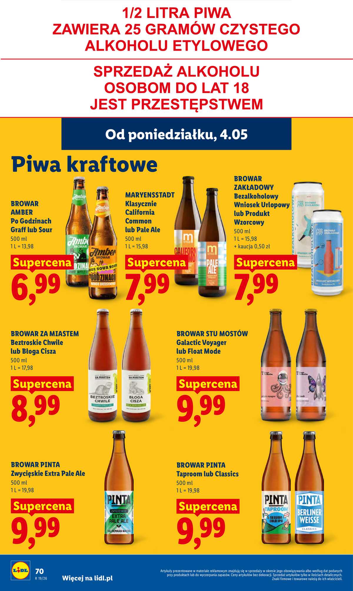 Leták Lidl Polsko 4.5.-6.5.2026 - Zpravodaj platný od 04.05 do 06.05 strana 76