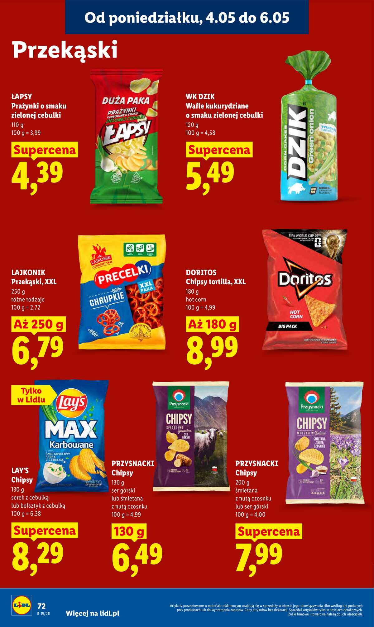 Leták Lidl Polsko 4.5.-6.5.2026 - Zpravodaj platný od 04.05 do 06.05 strana 78