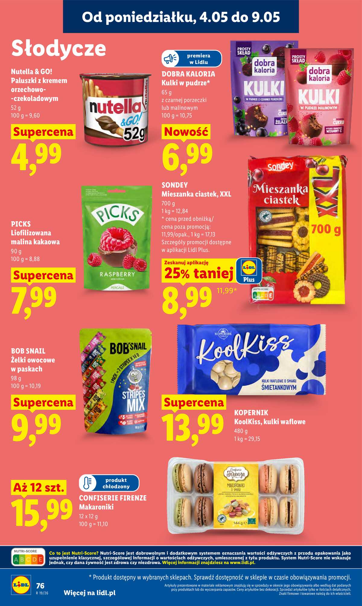 Leták Lidl Polsko 4.5.-6.5.2026 - Zpravodaj platný od 04.05 do 06.05 strana 82