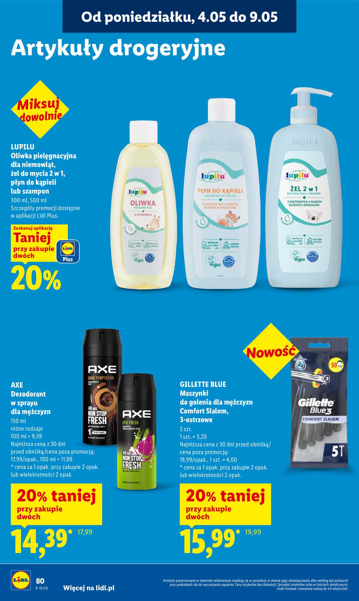 Leták Lidl Polsko 4.5.-6.5.2026 - Zpravodaj platný od 04.05 do 06.05 strana 86