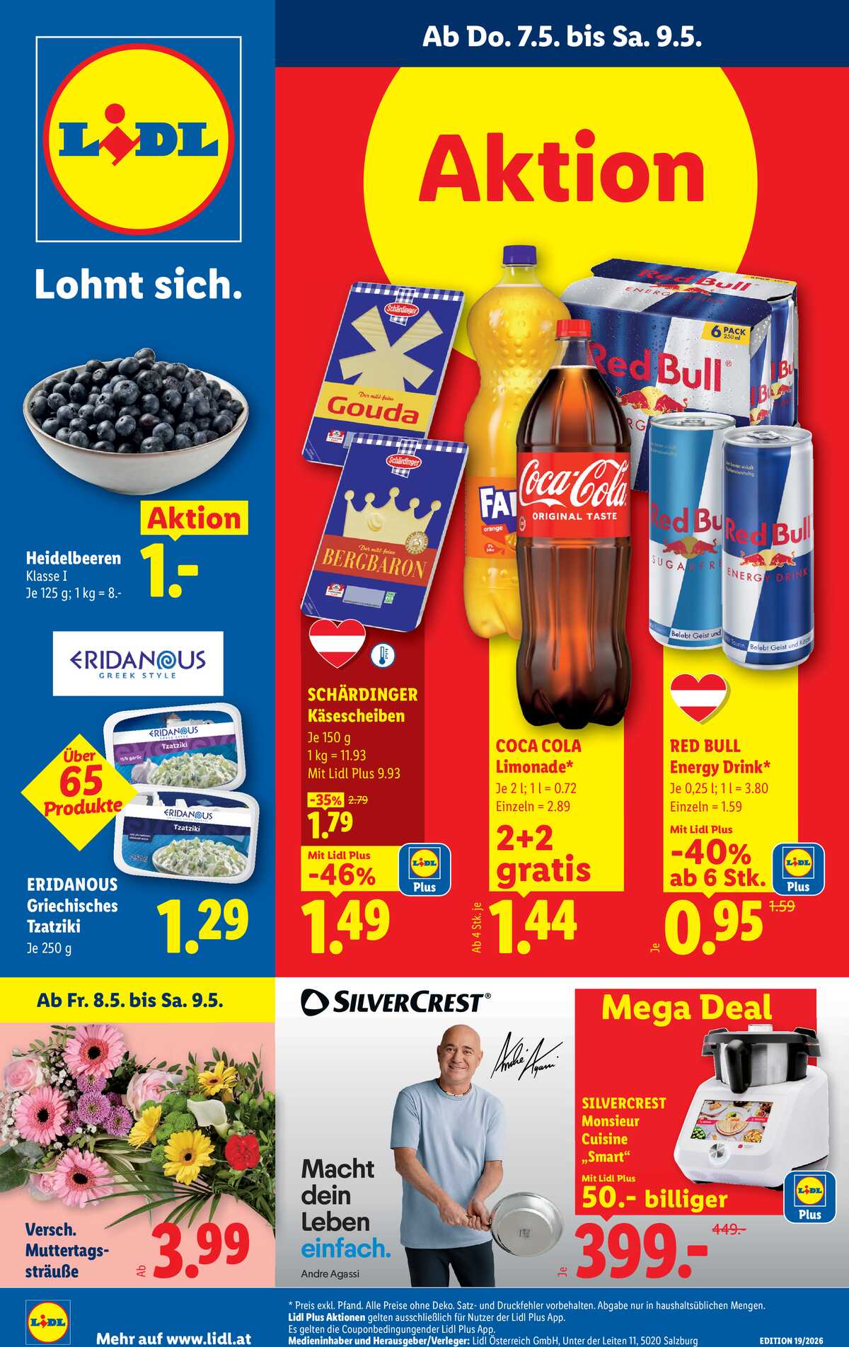 Leták Lidl Rakousko 7.5.-13.5.2026 strana 1