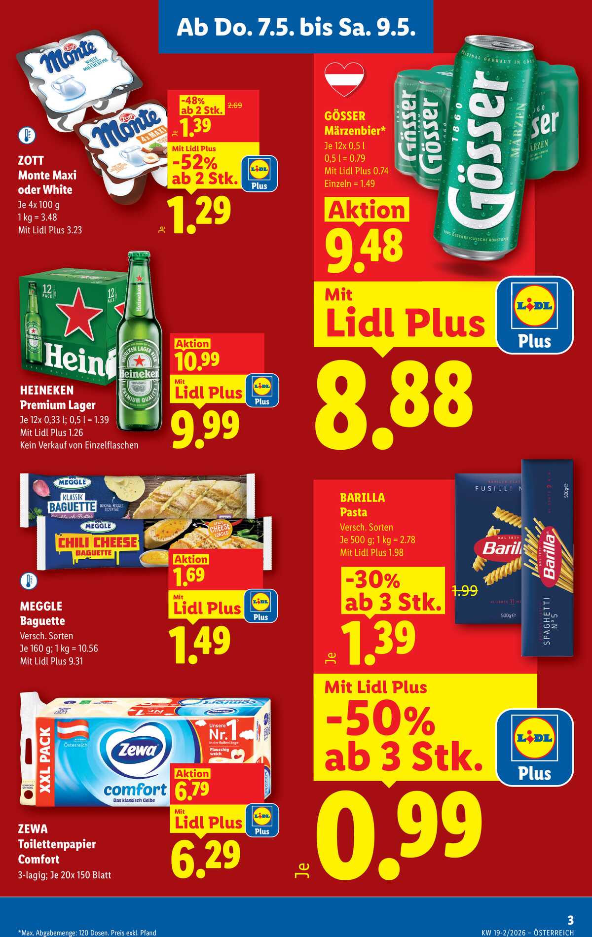 Leták Lidl Rakousko 7.5.-13.5.2026 strana 3