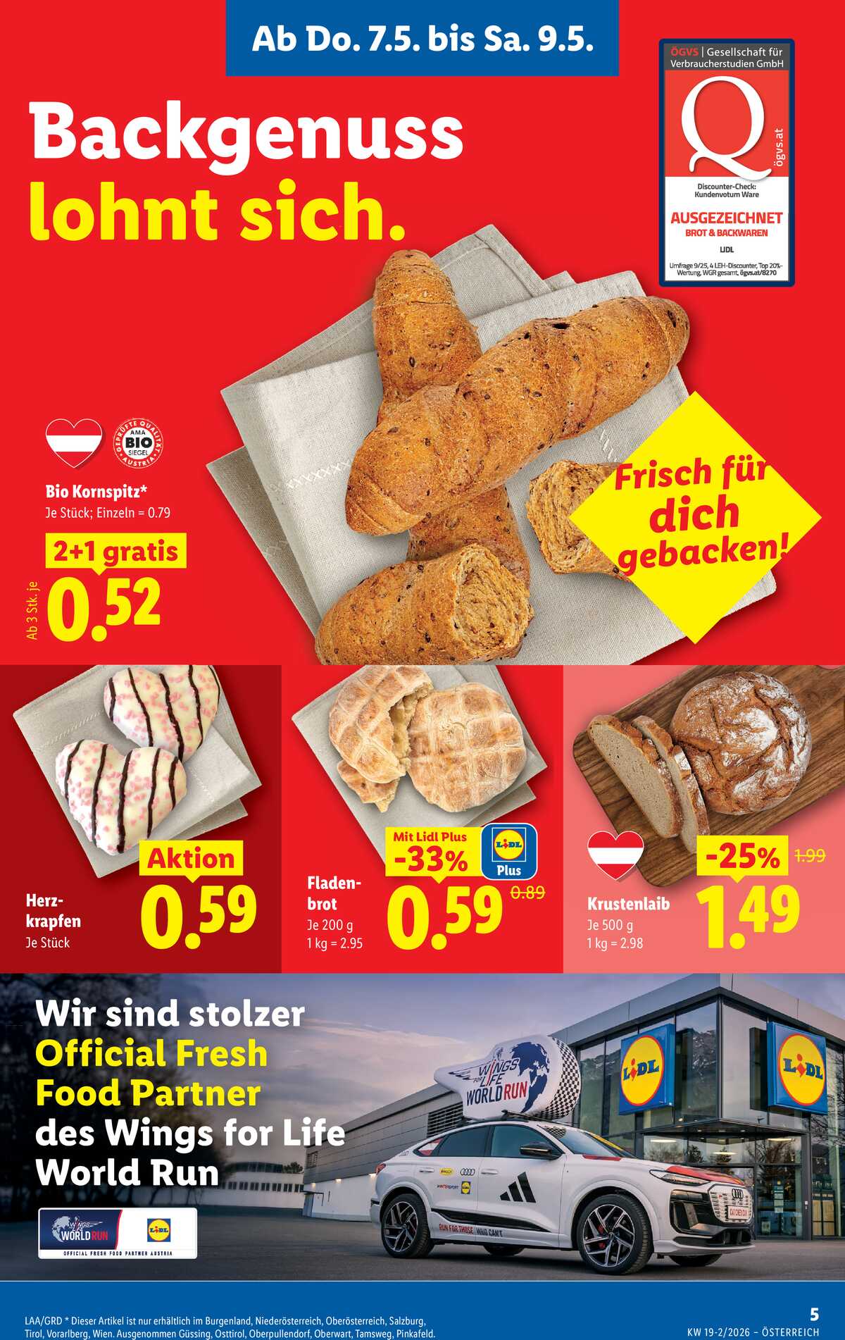 Leták Lidl Rakousko 7.5.-13.5.2026 strana 7