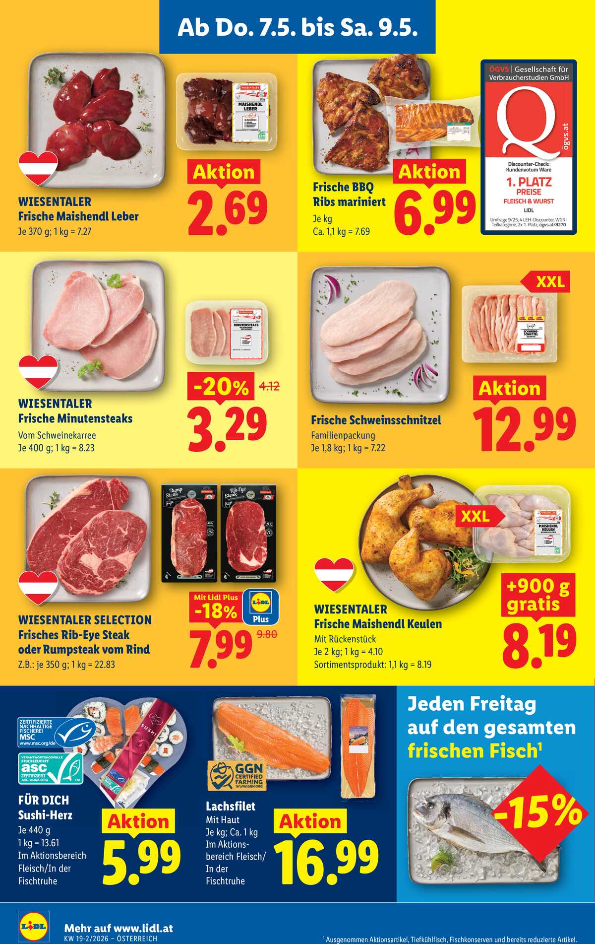 Leták Lidl Rakousko 7.5.-13.5.2026 strana 8
