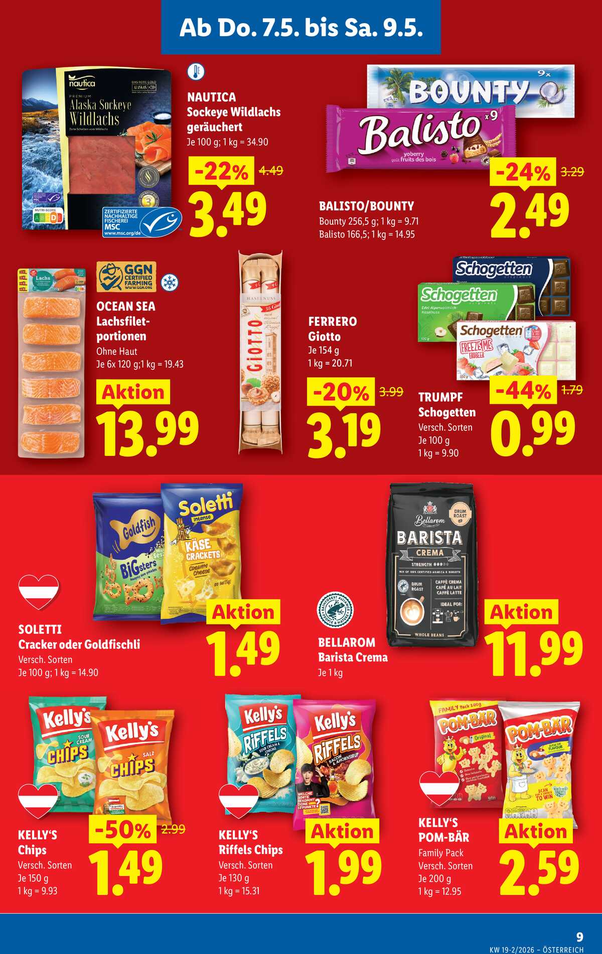 Leták Lidl Rakousko 7.5.-13.5.2026 strana 11
