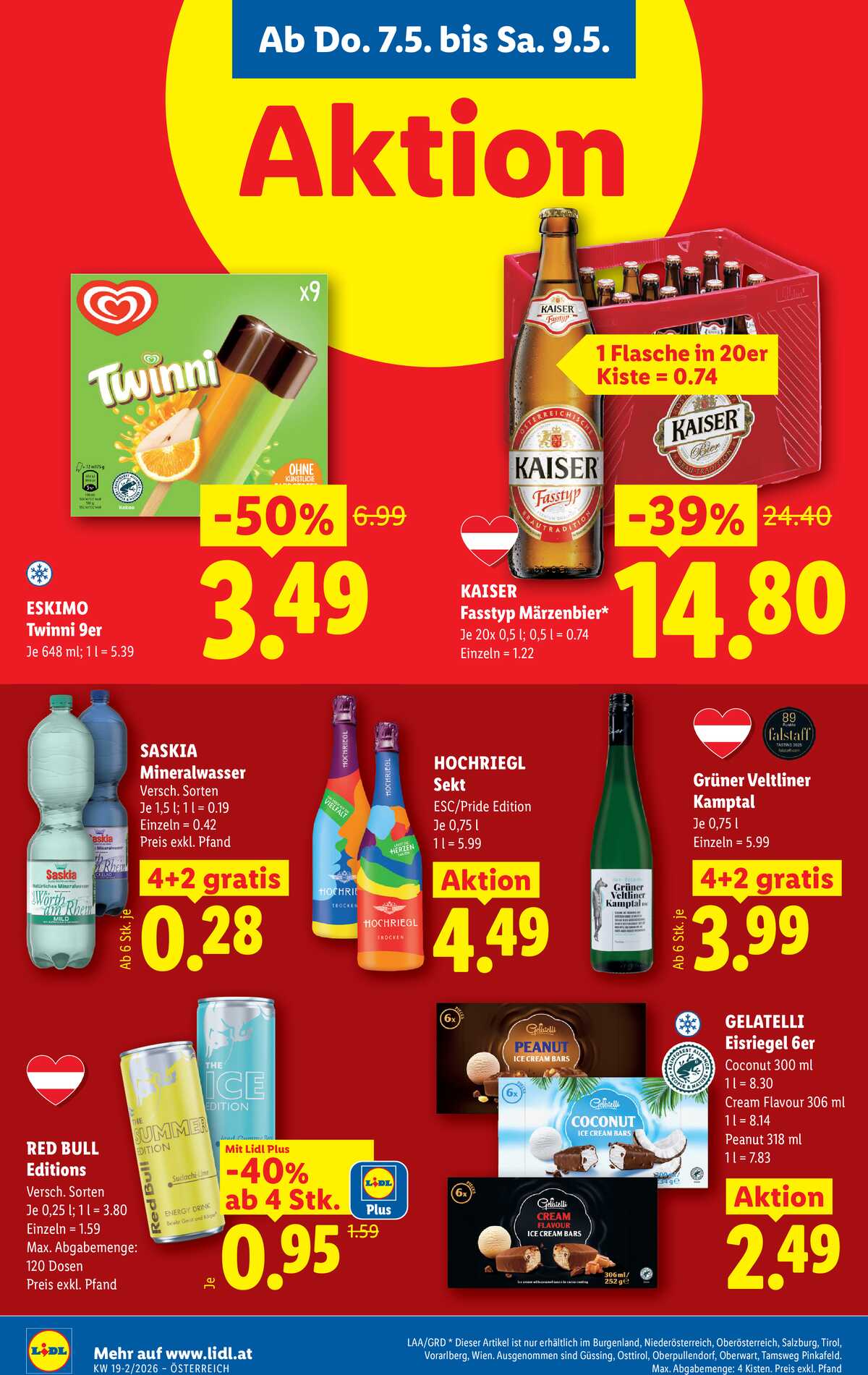 Leták Lidl Rakousko 7.5.-13.5.2026 strana 12