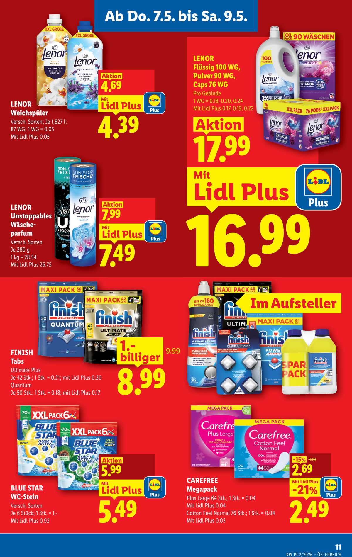 Leták Lidl Rakousko 7.5.-13.5.2026 strana 13