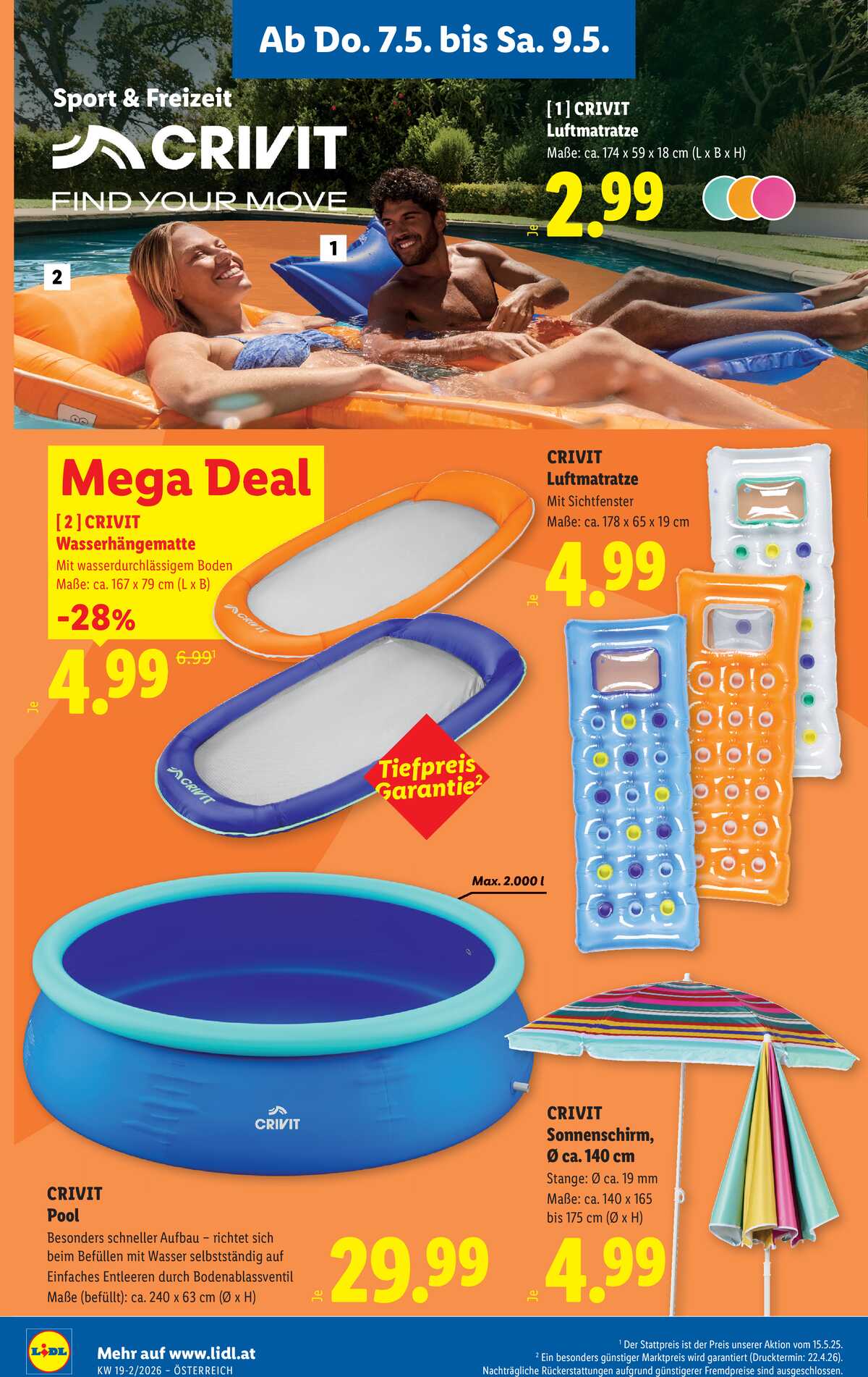 Leták Lidl Rakousko 7.5.-13.5.2026 strana 22