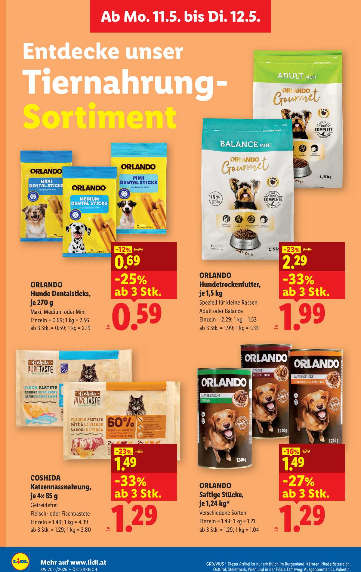 Leták Lidl Rakousko 7.5.-13.5.2026 strana 39