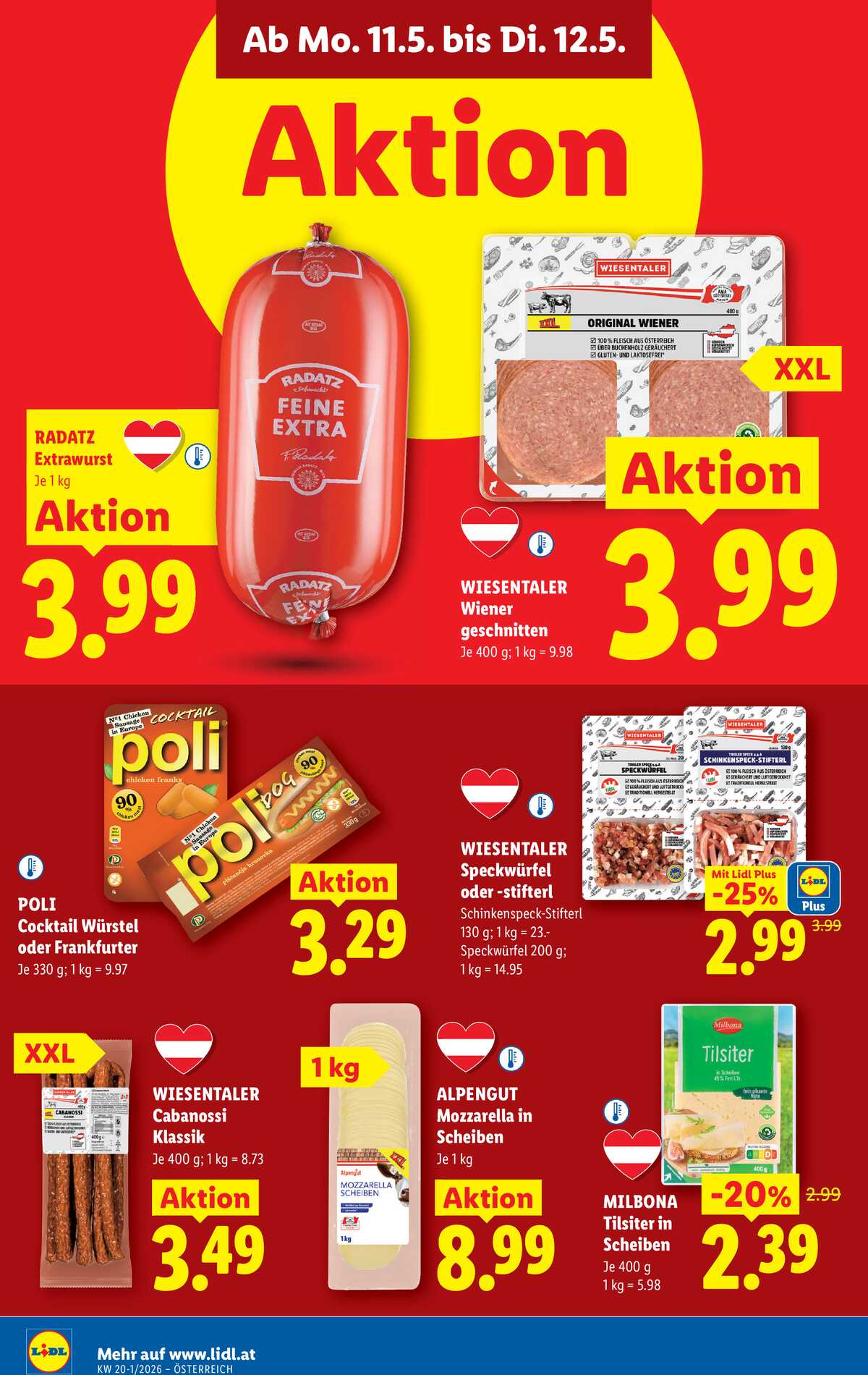 Leták Lidl Rakousko 7.5.-13.5.2026 strana 43