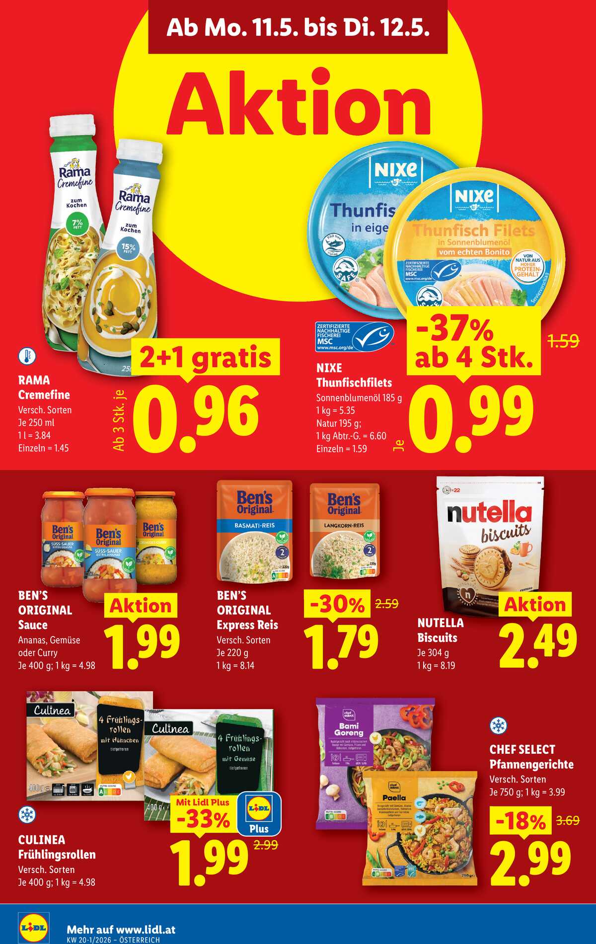 Leták Lidl Rakousko 7.5.-13.5.2026 strana 45