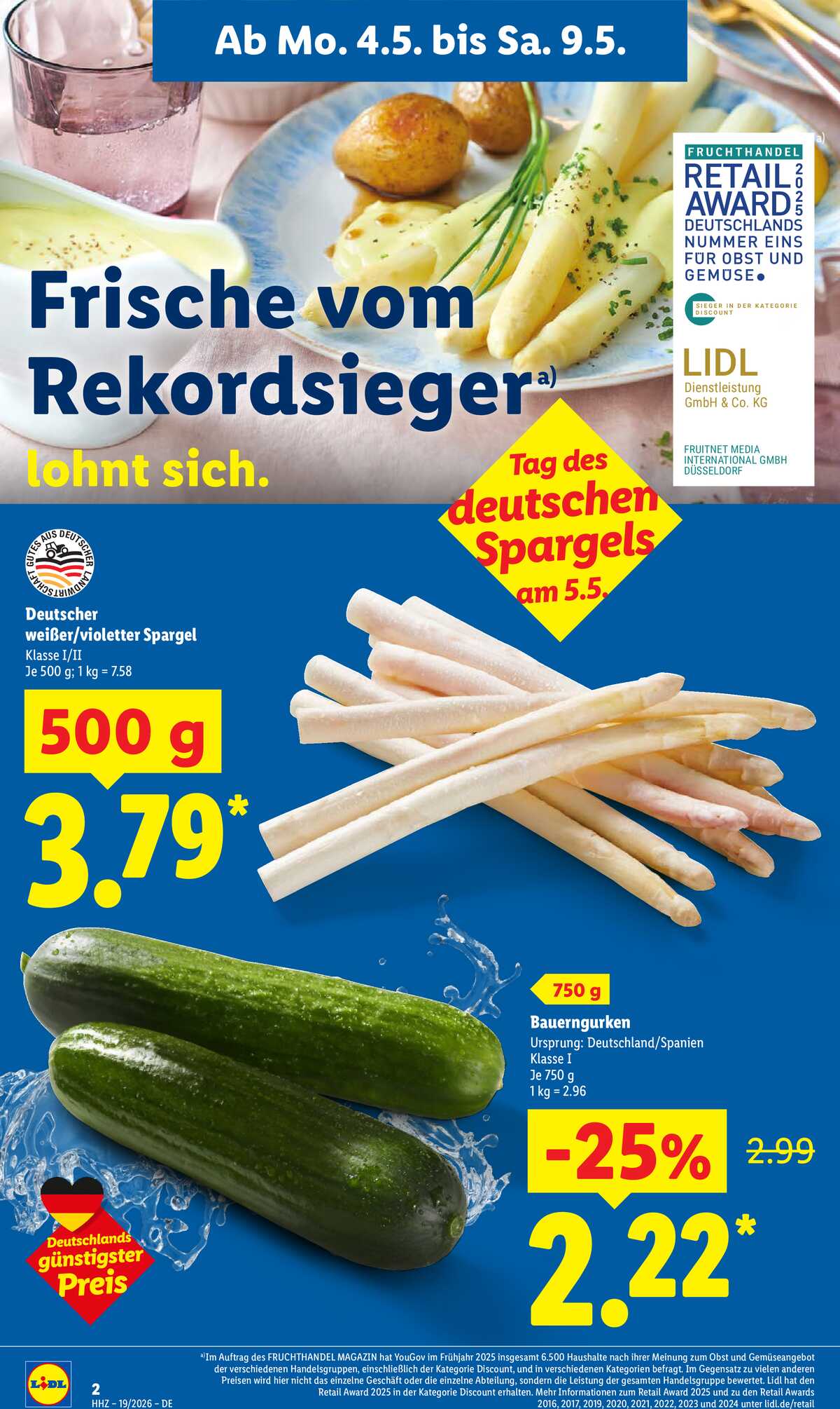Leták Lidl Německo 4.5.-9.5.2026 strana 6