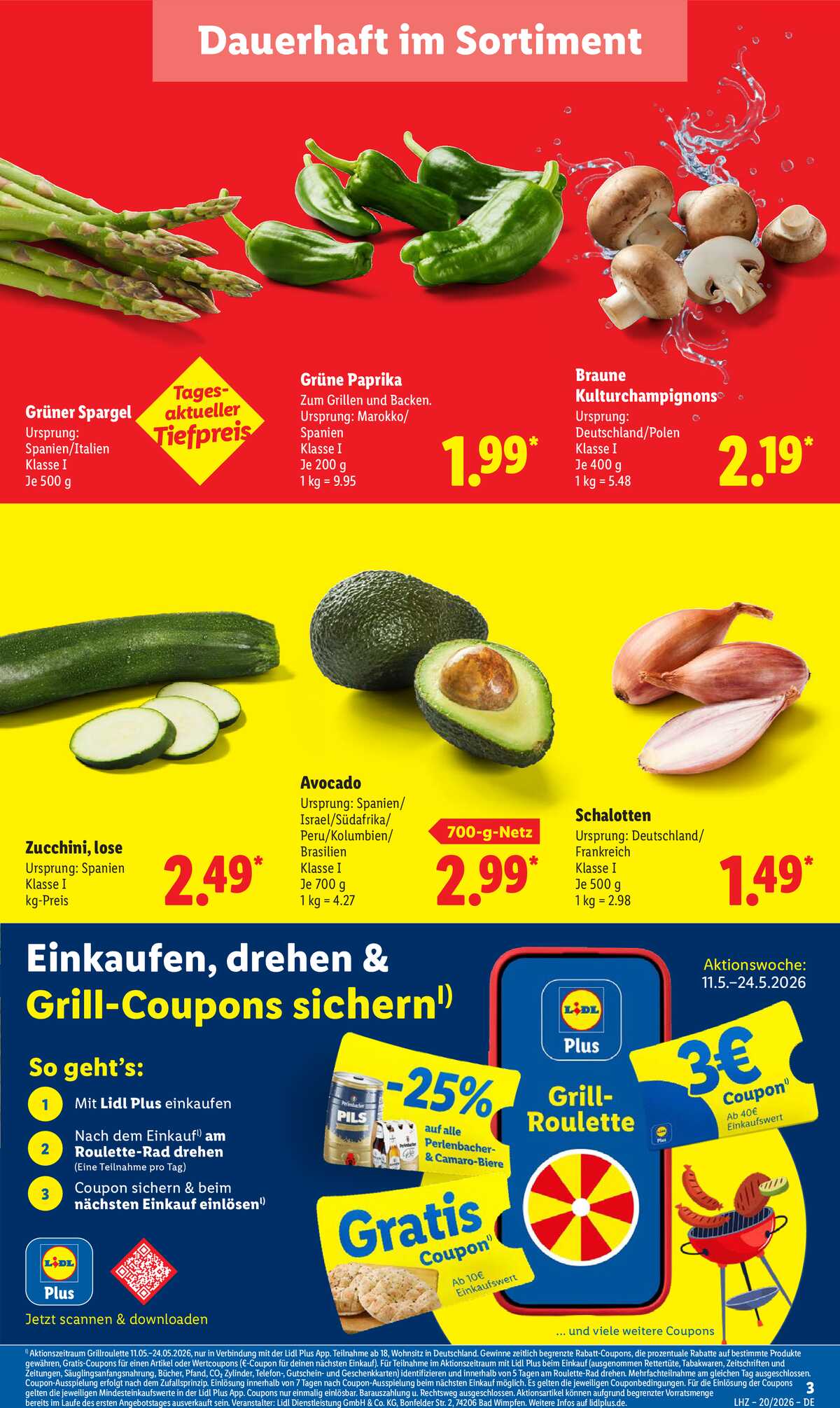 Leták Lidl Německo 11.5.-16.5.2026 strana 7