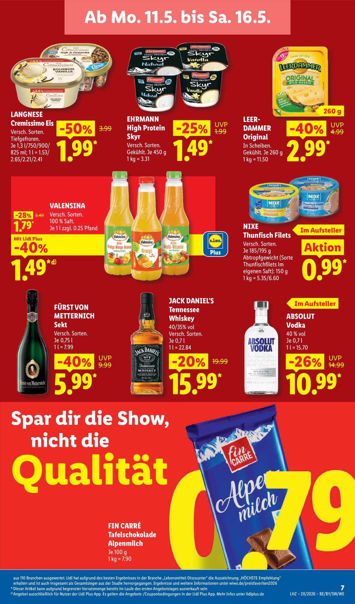 Leták Lidl Německo 11.5.-16.5.2026 strana 15