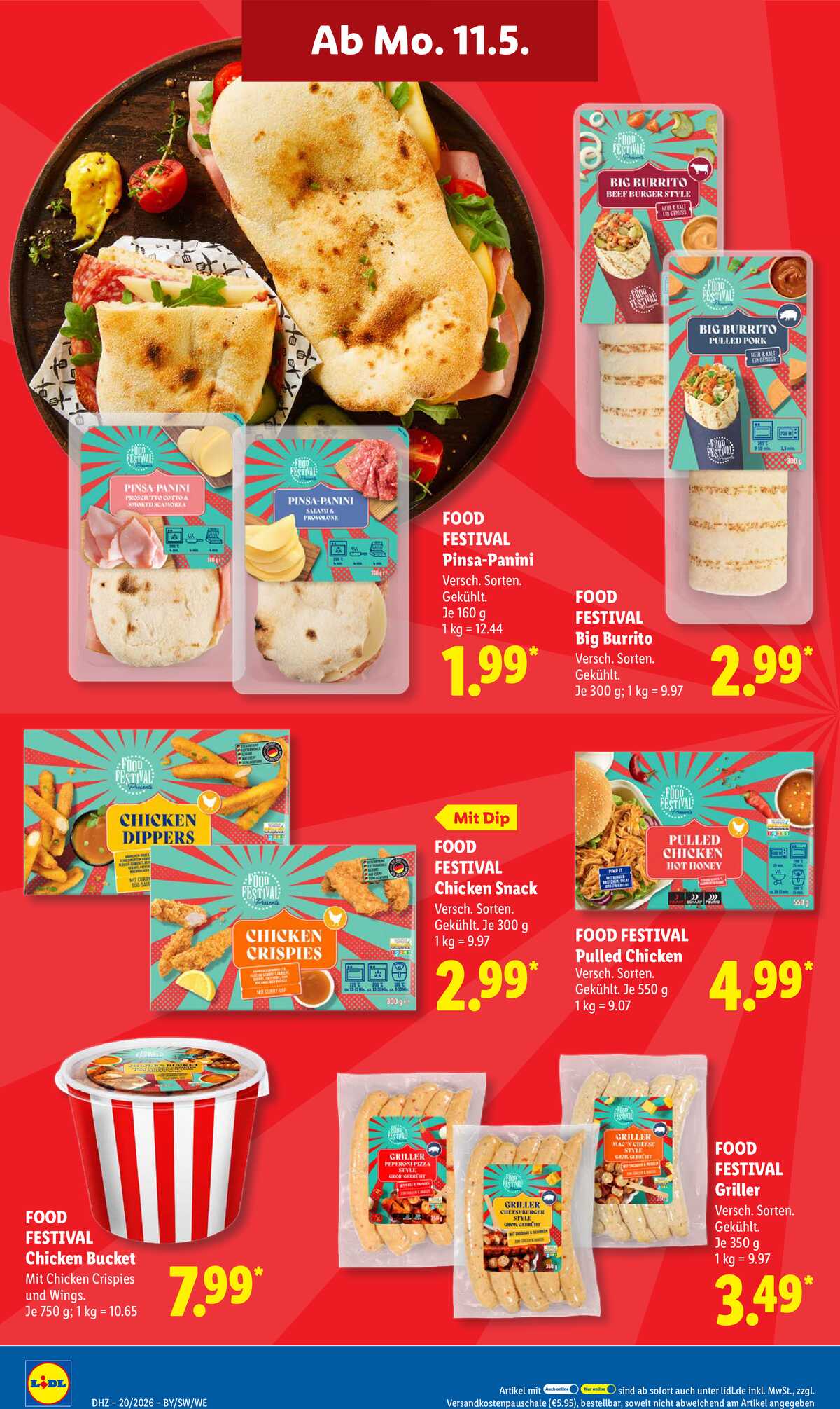 Leták Lidl Německo 11.5.-16.5.2026 strana 22