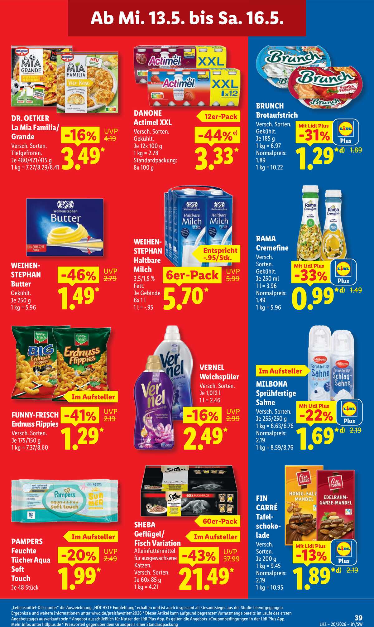 Leták Lidl Německo 11.5.-16.5.2026 strana 67