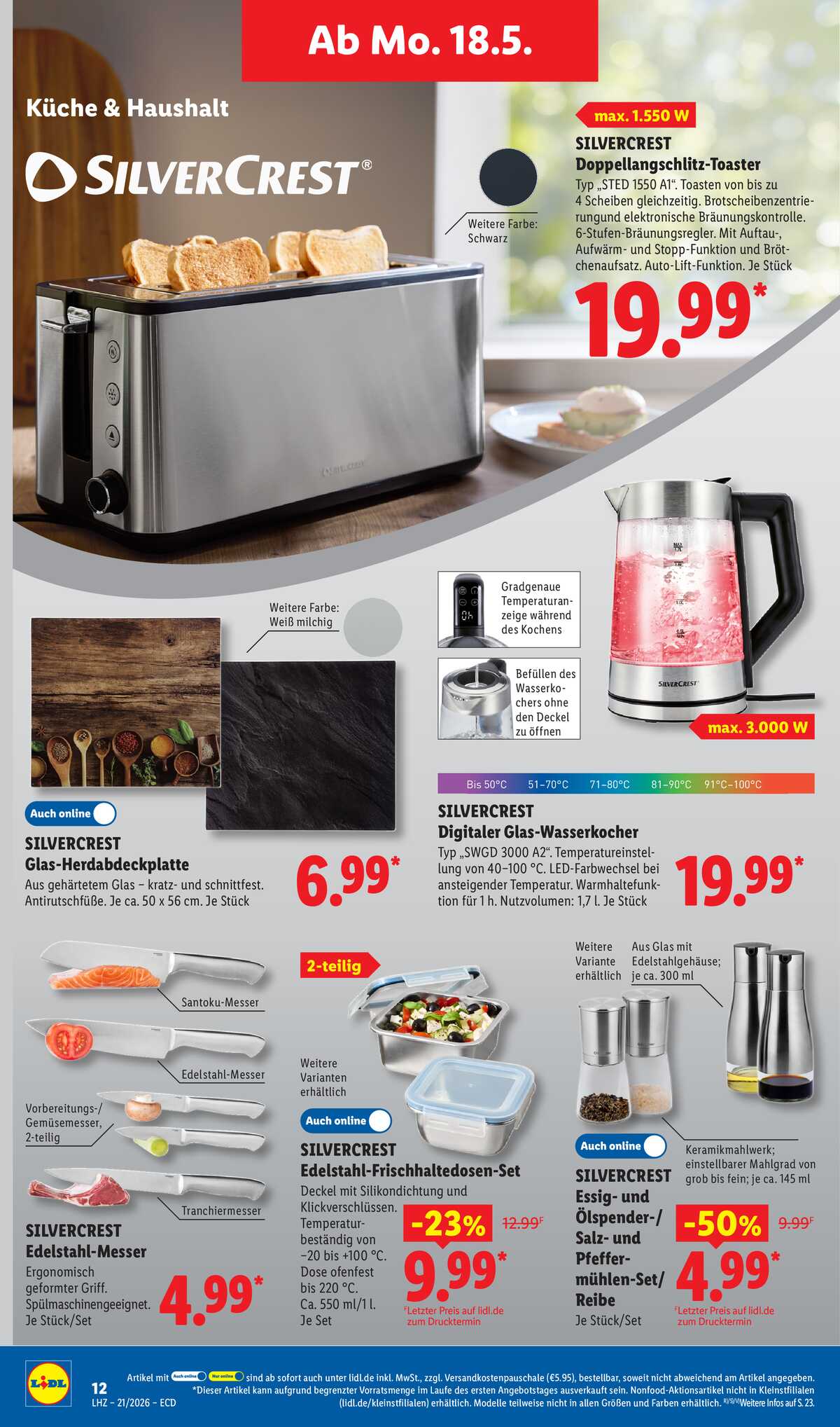 Leták Lidl Německo 18.5.-23.5.2026 strana 8