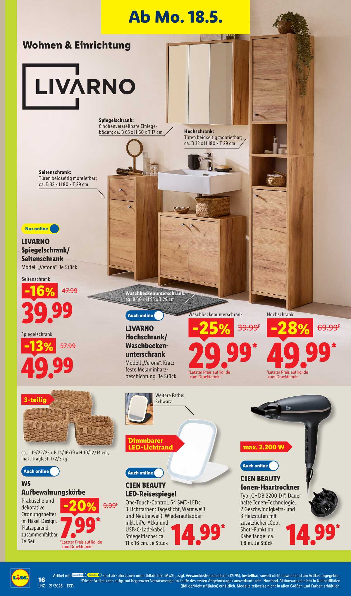 Leták Lidl Německo 18.5.-23.5.2026 strana 14