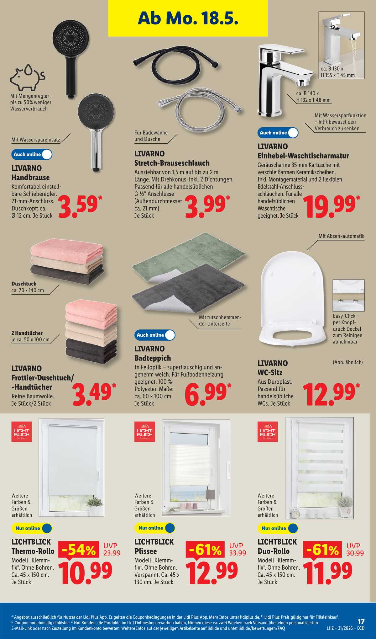 Leták Lidl Německo 18.5.-23.5.2026 strana 15