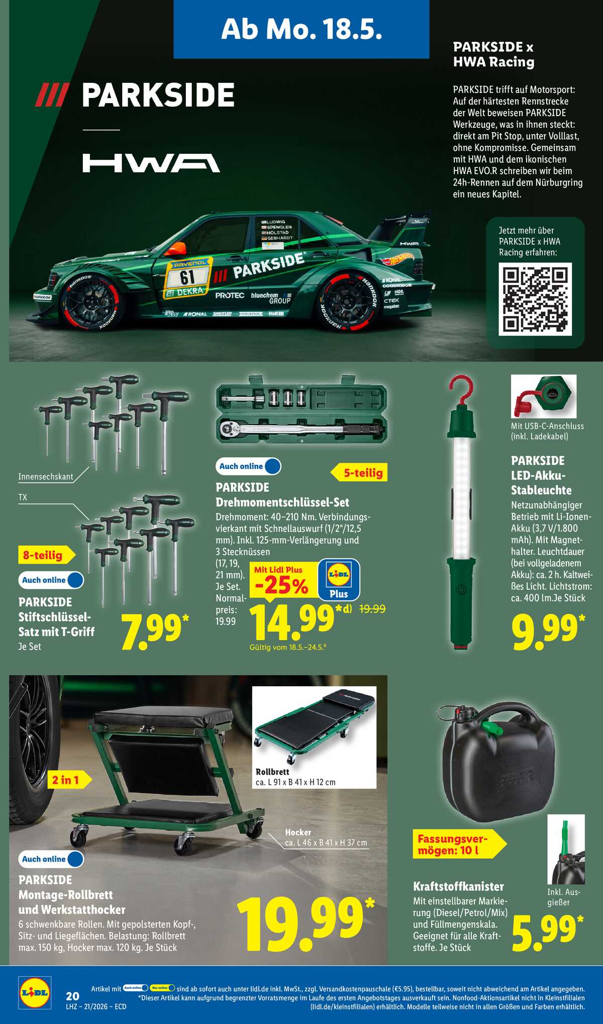 Leták Lidl Německo 18.5.-23.5.2026 strana 18
