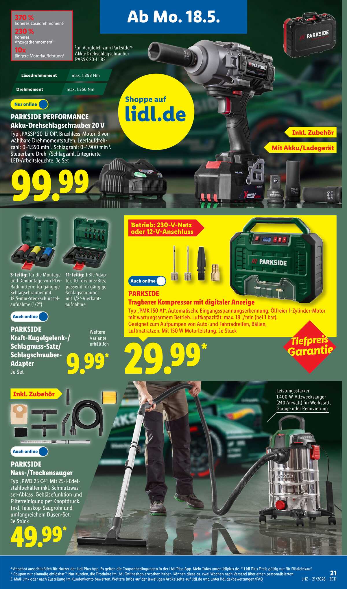 Leták Lidl Německo 18.5.-23.5.2026 strana 19