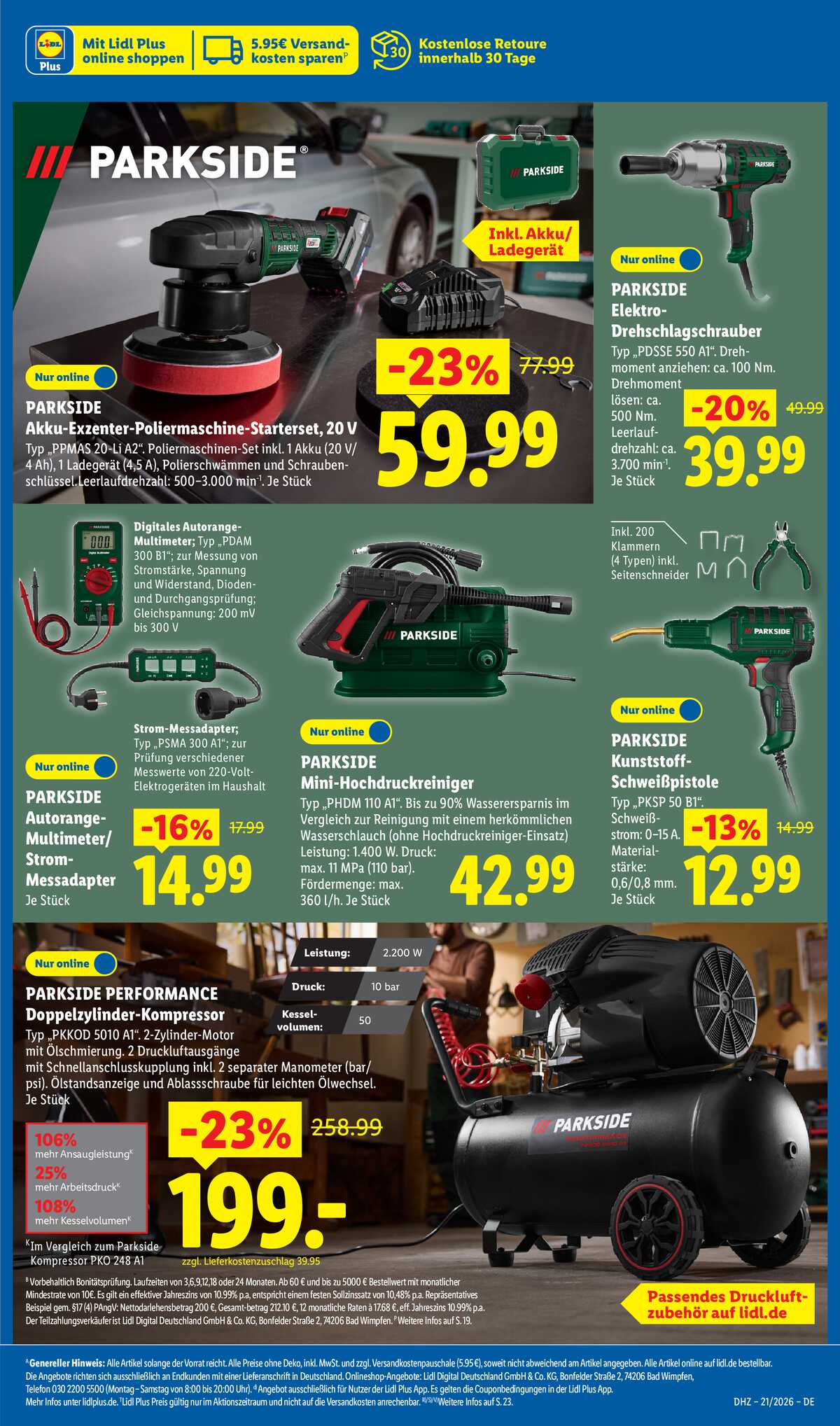Leták Lidl Německo 18.5.-23.5.2026 strana 21