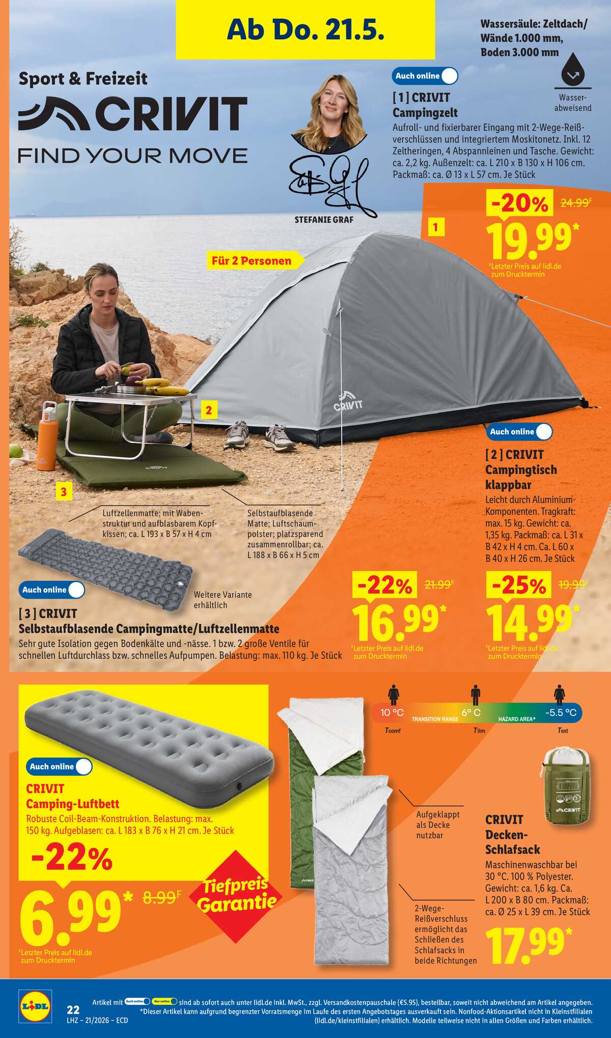Leták Lidl Německo 18.5.-23.5.2026 strana 22