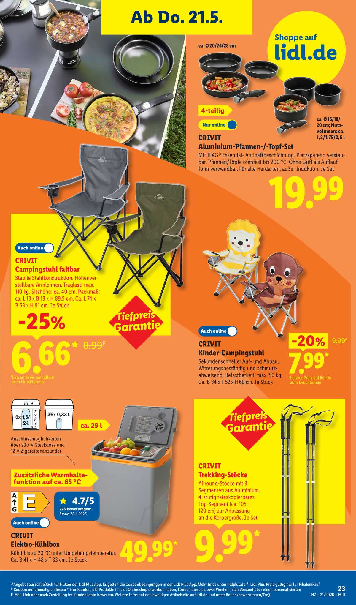 Leták Lidl Německo 18.5.-23.5.2026 strana 23