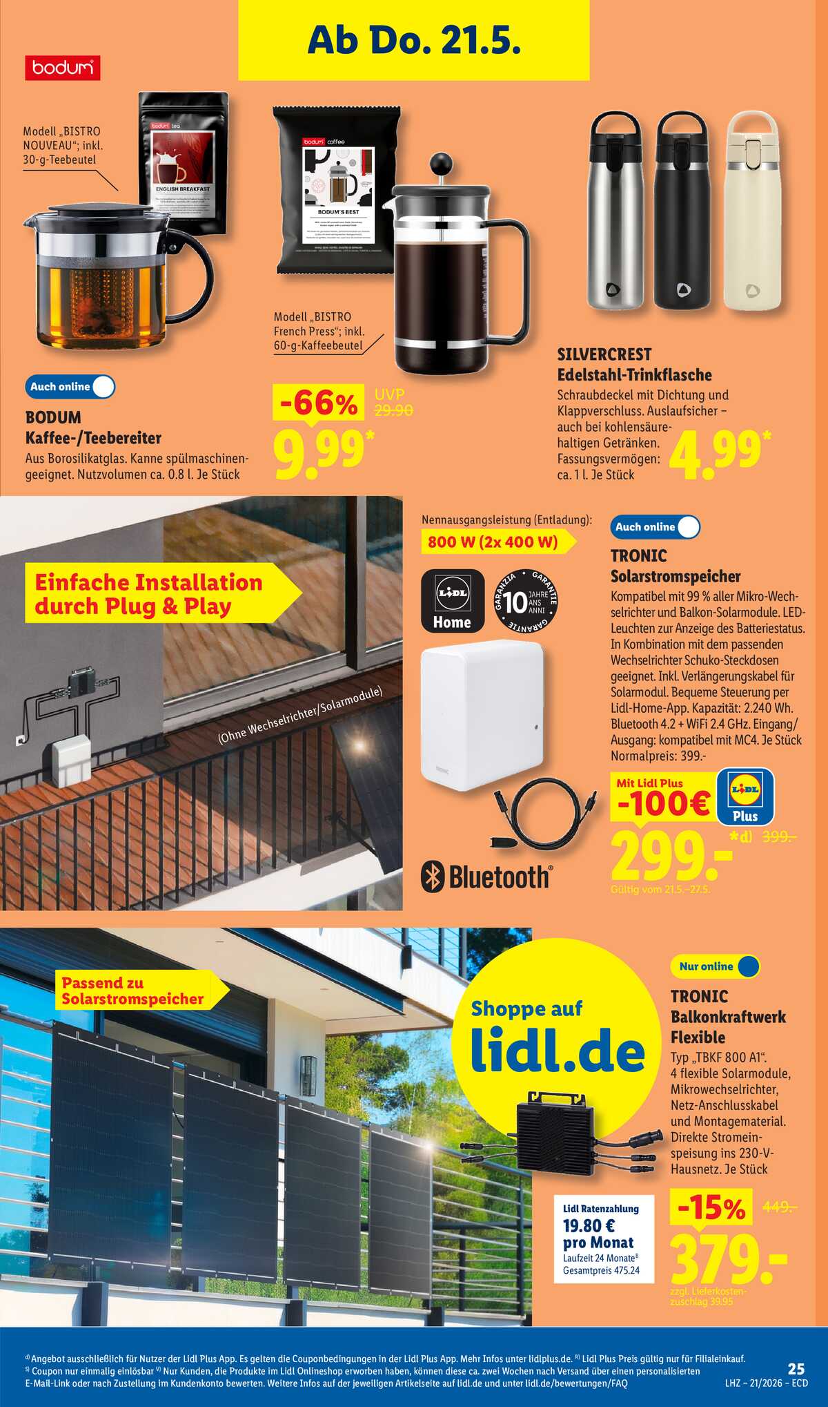 Leták Lidl Německo 18.5.-23.5.2026 strana 25