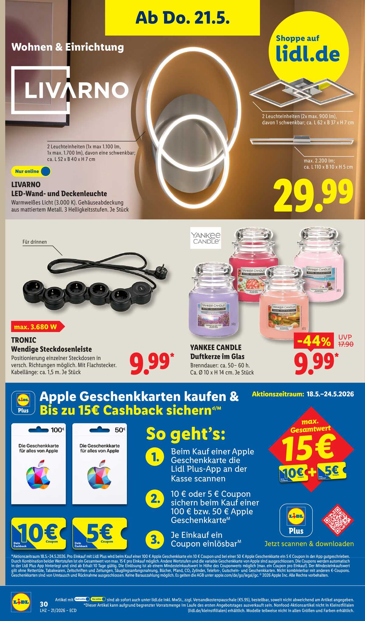 Leták Lidl Německo 18.5.-23.5.2026 strana 32