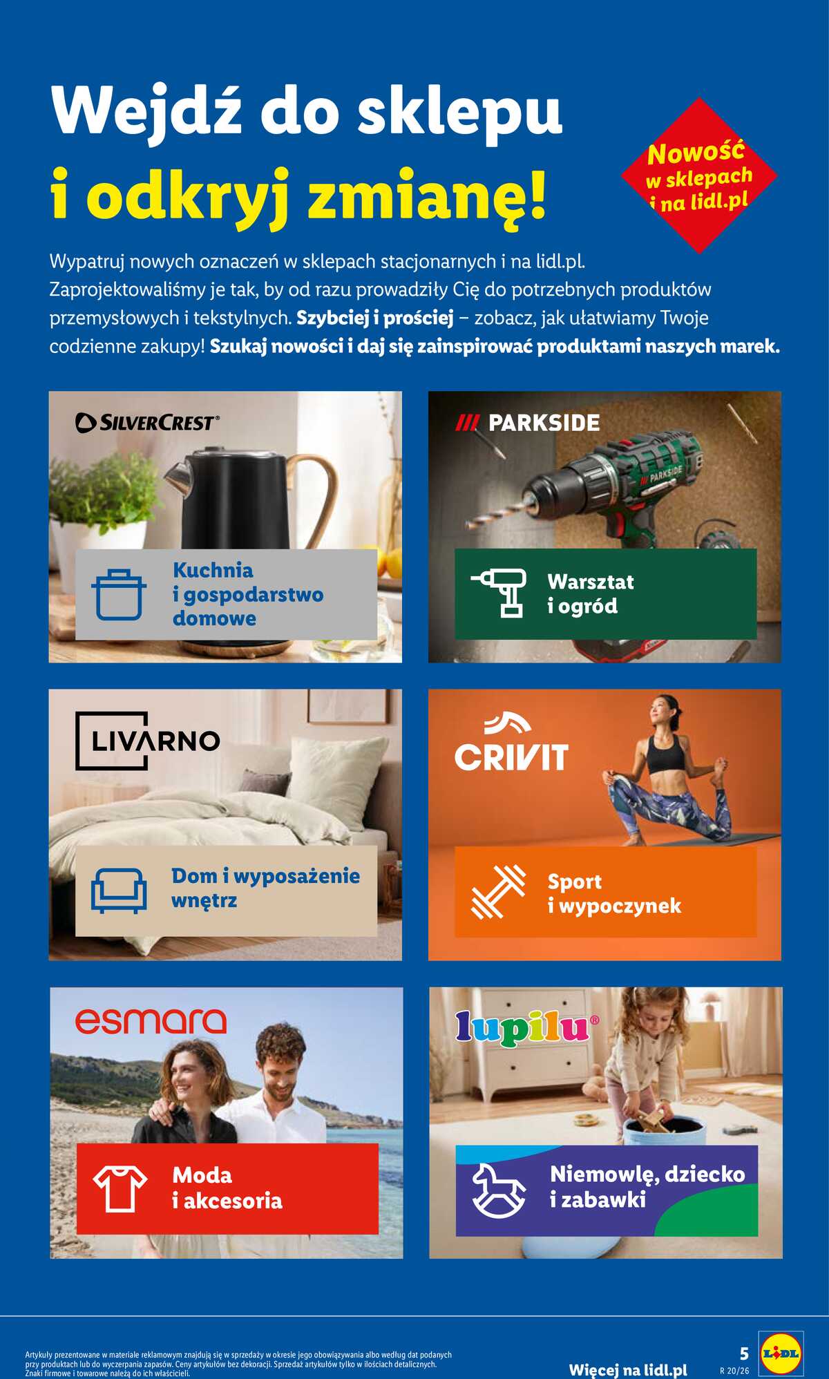 Leták Lidl Polsko 11.5.-16.5.2026 - Katalog platný od 11.05 strana 5