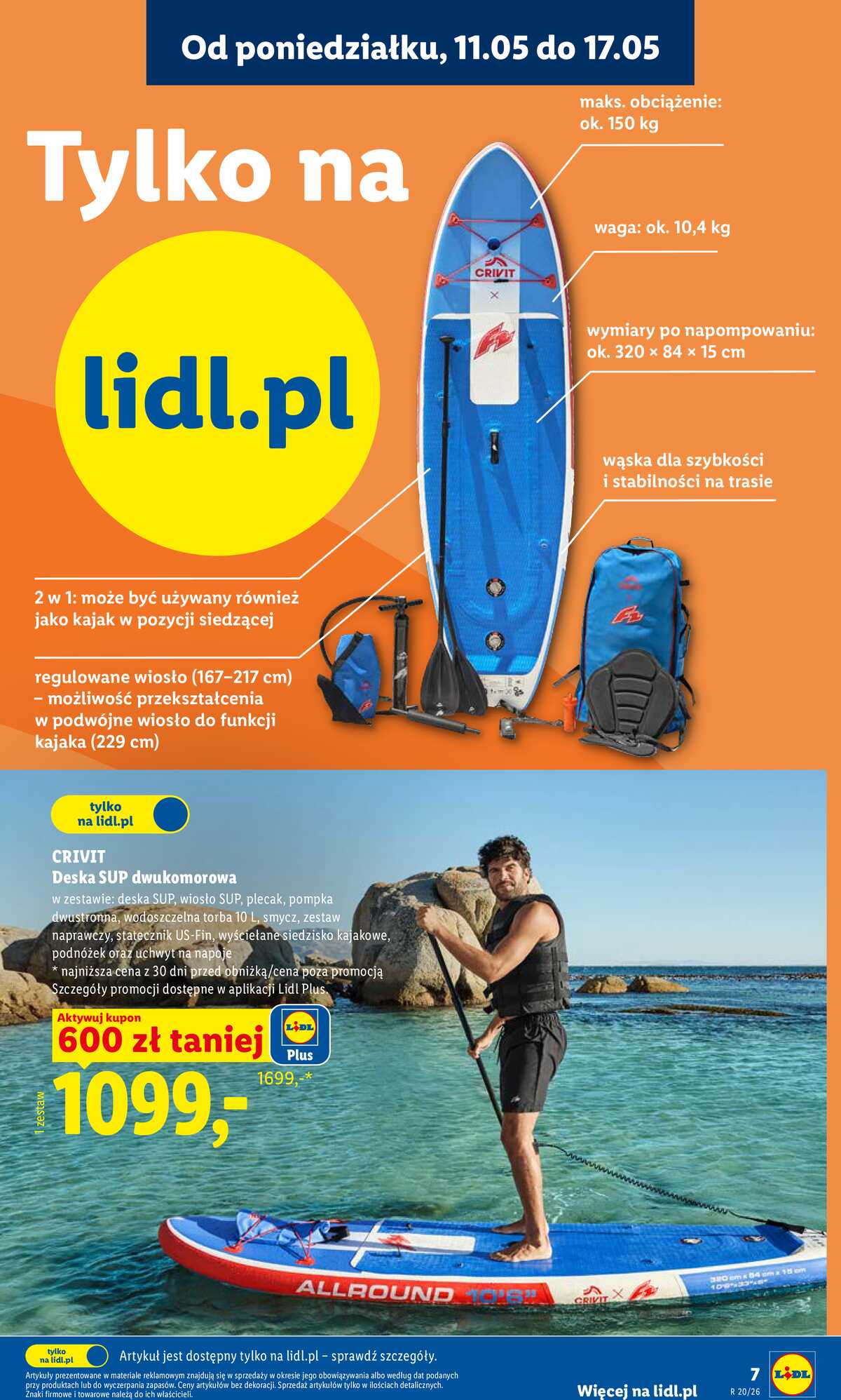 Leták Lidl Polsko 11.5.-16.5.2026 - Katalog platný od 11.05 strana 7